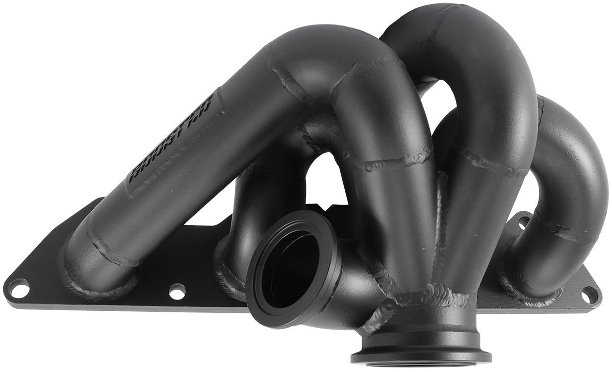 AEROFLOW MITSUBISHI EVO 4G63 GT30 VBANDMANIFOLD LOW MOUNT 1-1/4" RUN