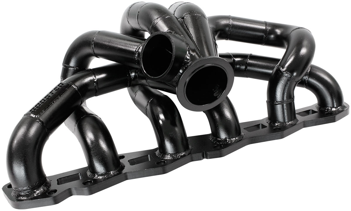 AEROFLOW NISSAN RB30 GT30 VBAND MANIFOLD TURBO HIGH MOUNT 50mm
