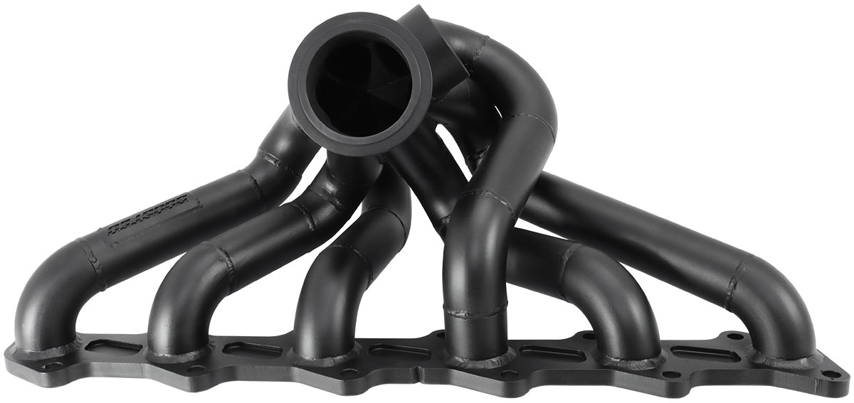 AEROFLOW FORD BARRA GT40 VBAND MANIFOLDTURBO HIGH MOUNT 50mm BA BF FG - Image 2