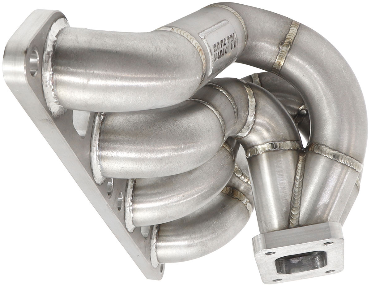 AEROFLOW NISSAN SR20 T28 TURBO MANIFOLDLOW MOUNT INT GATE STAINLESS - Image 3