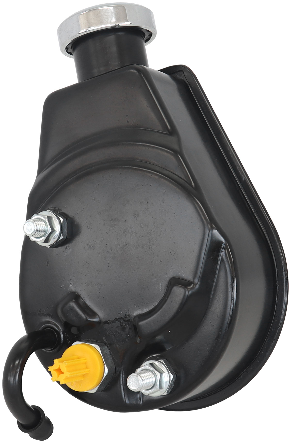 AEROFLOW POWER STEERING SAGINAW PUMP BLACK KEYWAY SHAFT NO PULLEY - Image 2
