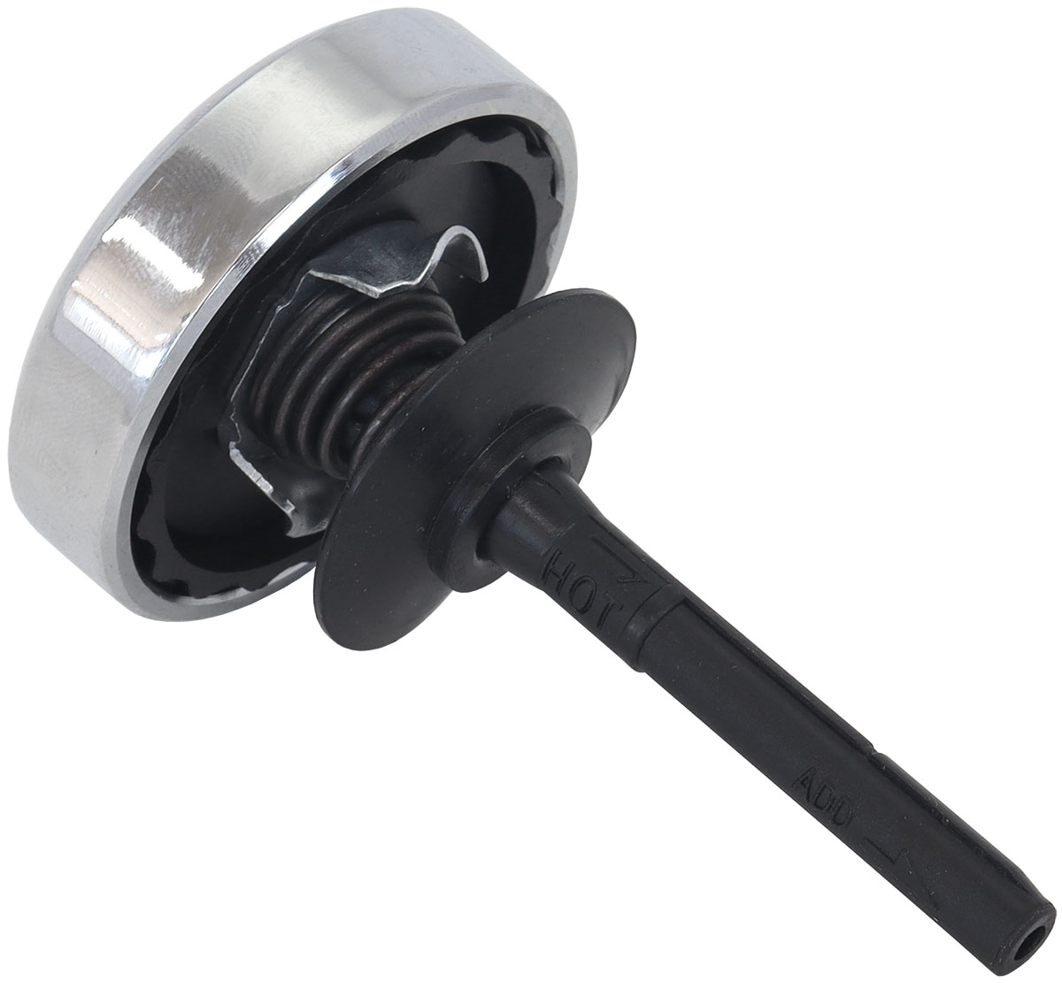 AEROFLOW CHROME P/S DIPSTICK CAP & COVEPOWER STEERING PUMP GM SAGINAW