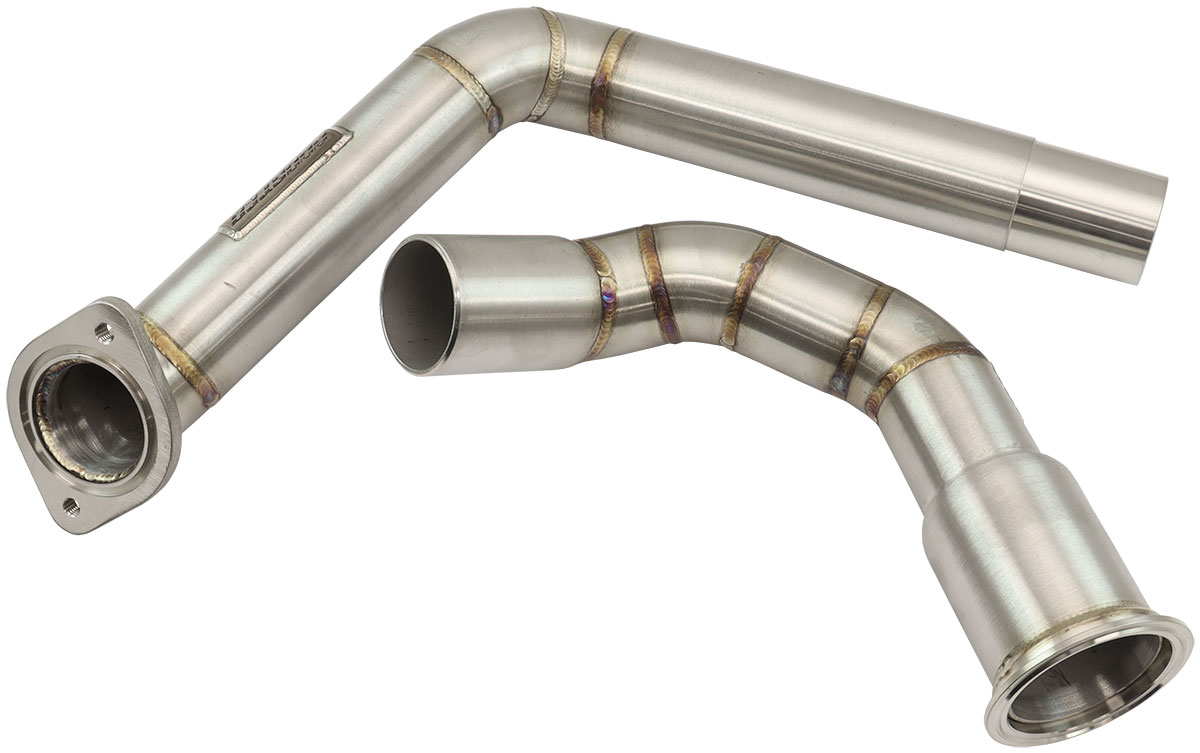 AEROFLOW GM LS CROSS OVER PIPE S/S TURBO MANIFOLD UNIV HOLDEN