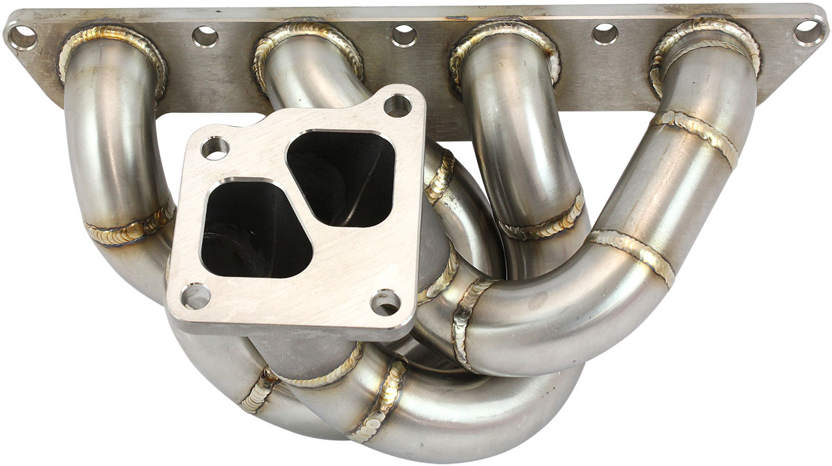 AEROFLOW MITSUBISHI 4G63 TURBO FACTORY POSITION MANIFOLD STAINLESS STEEL