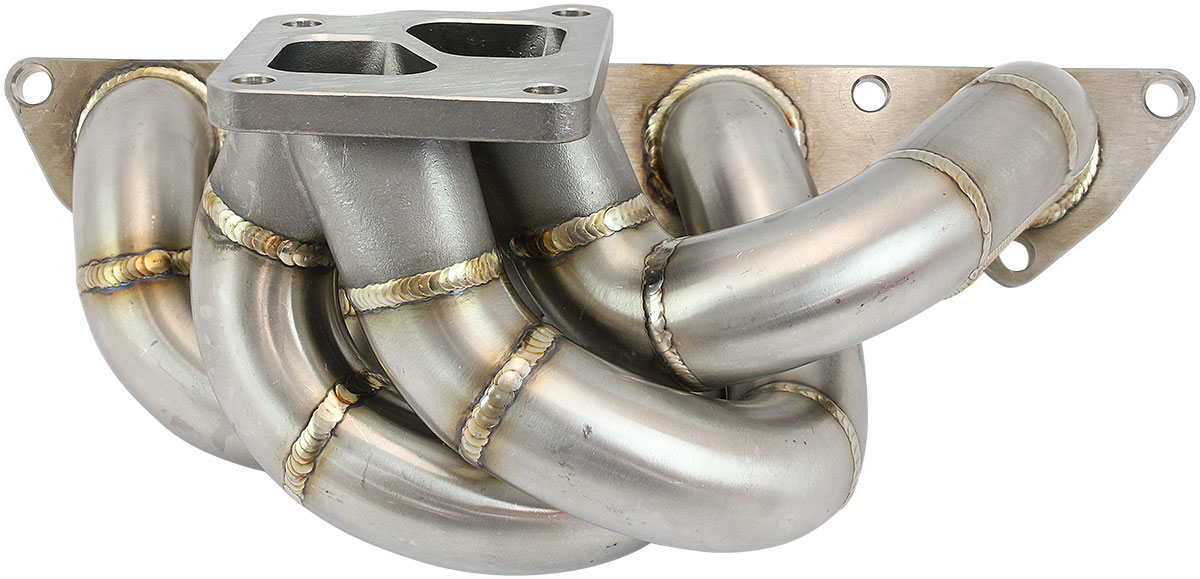 AEROFLOW MITSUBISHI 4G63 TURBO FACTORY POSITION MANIFOLD STAINLESS STEEL - Image 2