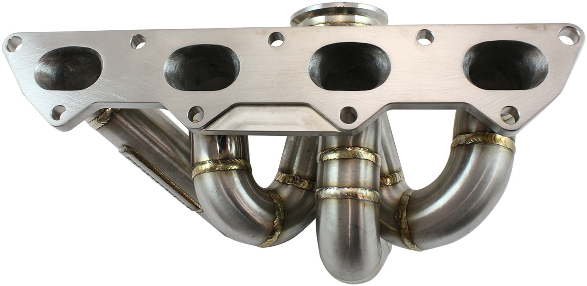 AEROFLOW MITSUBISHI EVO 4G63 GT30 VBANDS/S MANI LOW MOUNT 1-1/4" RUN - Image 2