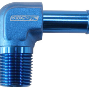 AEROFLOW GM LS 90DEG OIL BLOCK ADAPTER SUITS FRONT/REAR SUMP -12ORB