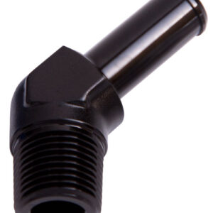 AEROFLOW 45 DEG 3/4" NPT TO 3/4" BARB BLUE 45 DEG MALE TO MALE