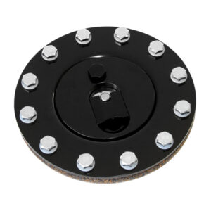 AEROFLOW BILLET ALUMINIUM FUEL CAP POLISHED-GASKET-BOLTS