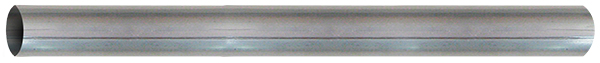 AEROFLOW ALUMINIUM TUBE STR 3.00" O.D 76MM WALL 2.03MM 300MM LONG