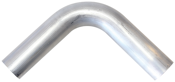 AEROFLOW ALUM MANDREL 90 DEG 1.00" O.D 25MM WALL 1.63MM 140MM LEG
