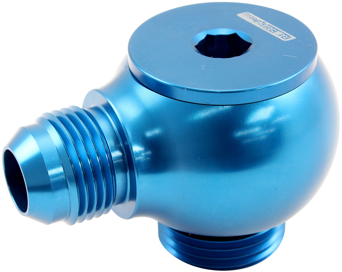 AEROFLOW SLIMLINE -10ORB TO -10AN 90DEGFOR USE IN TIGHT RADIUS AREA AF909-10
