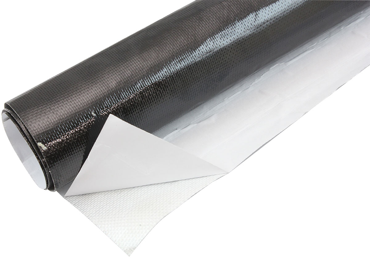 AEROFLOW 1.5"x15ft ROLL ALUMINISED HEATBARRIER ADHESIVE BACKED SILVER