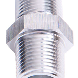 AEROFLOW MALE COUPLER 1/4" NPT BLACK MALE TO MALE