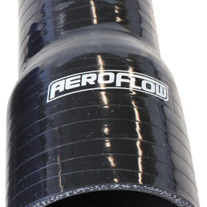 AEROFLOW Silicone Hose Str Black I.D 3.50" 88mm, Wall 5.3mm, 76mm Long AF 9201-350