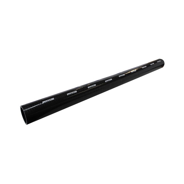 AEROFLOW Gloss Black Straight Silicone Hose 4" (102mm) I.D x 3.3ft (1m)