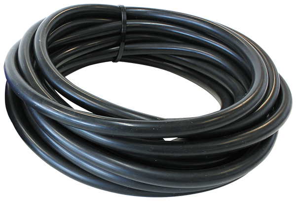 Silicone Vacuum Hose Black I.D3/16" 5mm, Wall 2.5mm, 5 Foot 1.5m Roll AF 9231-018-25