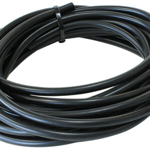 Silicone Vacuum Hose Black I.D5/16" 8mm, Wall 3mm, 50 Foot 15m Roll AF 9231-031-50