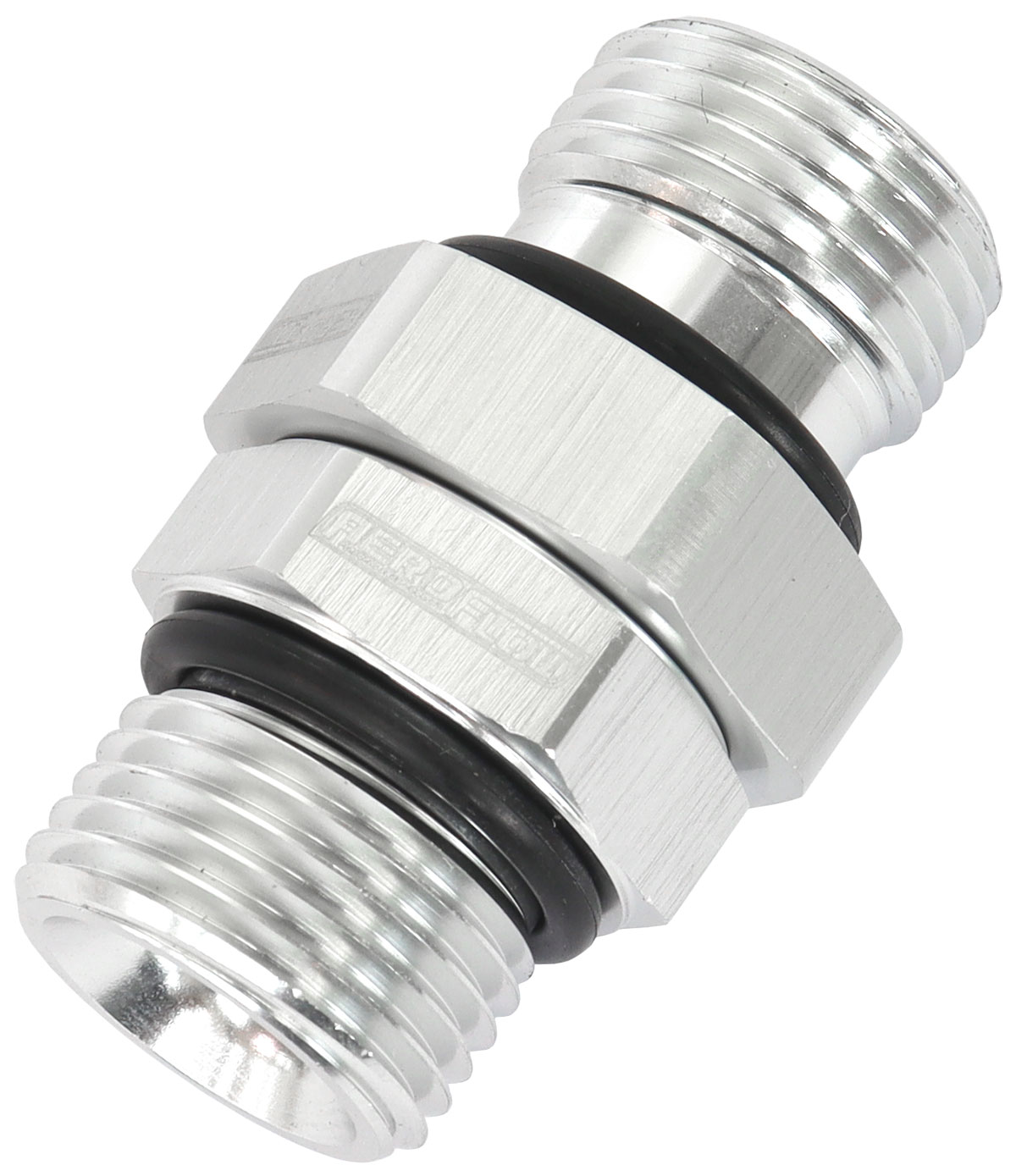 AEROFLOW -10 ORB SWIVEL MALE TO MALE BLACK