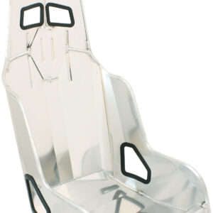 AEROFLOW PRO STREET ALUMINIUM RACE SEAT16" HIP WIDTH BLACK FINISH