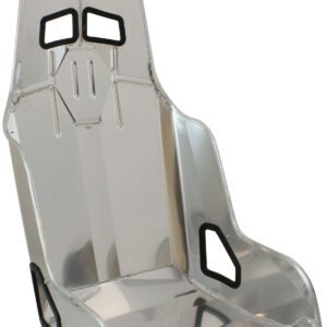 AEROFLOW PRO STREET ALUMINIUM RACE SEAT17" HIP WIDTH BLACK FINISH