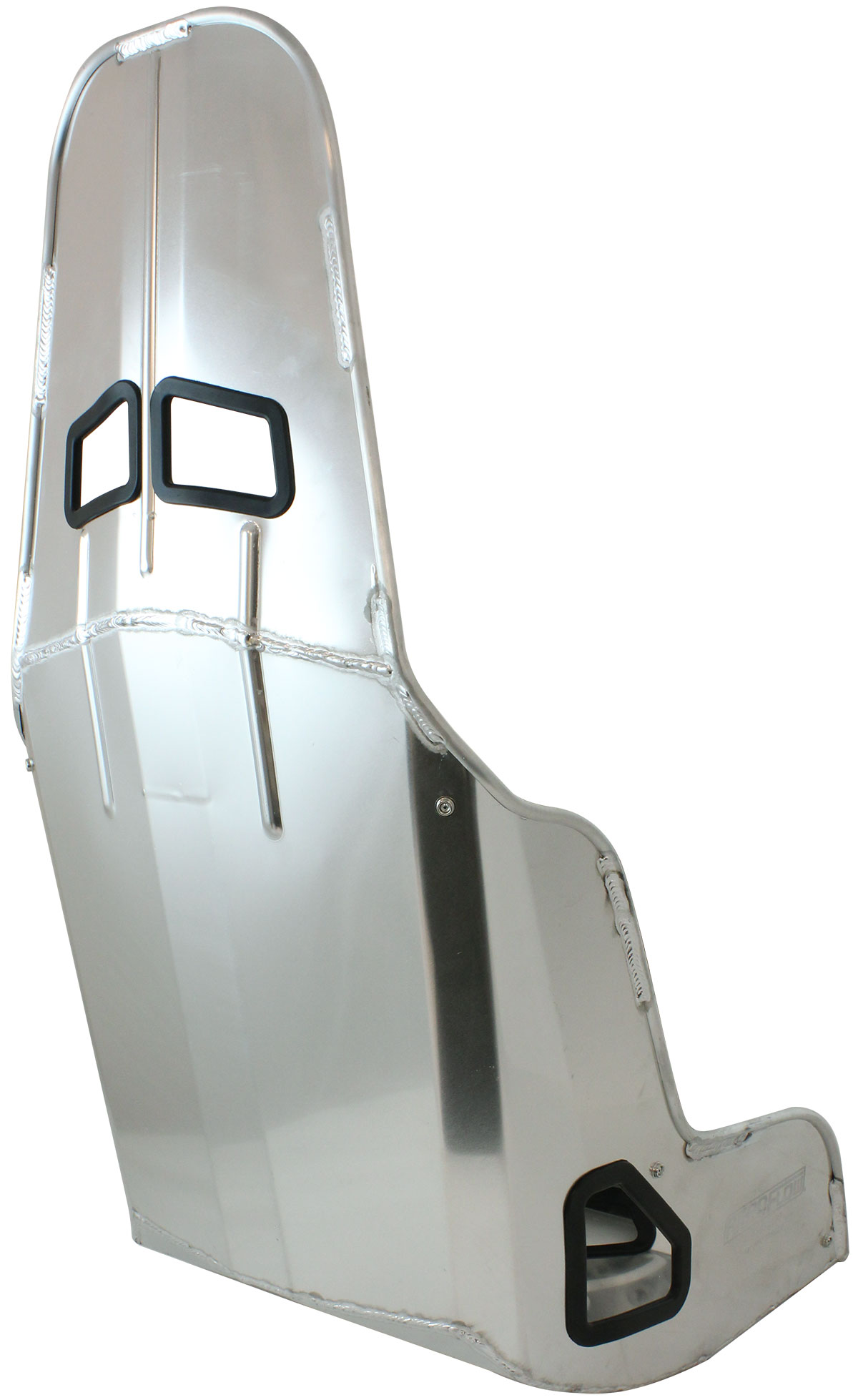 AEROFLOW PRO STREET ALUMINIUM RACE SEAT17" HIP WIDTH BLACK FINISH - Image 2