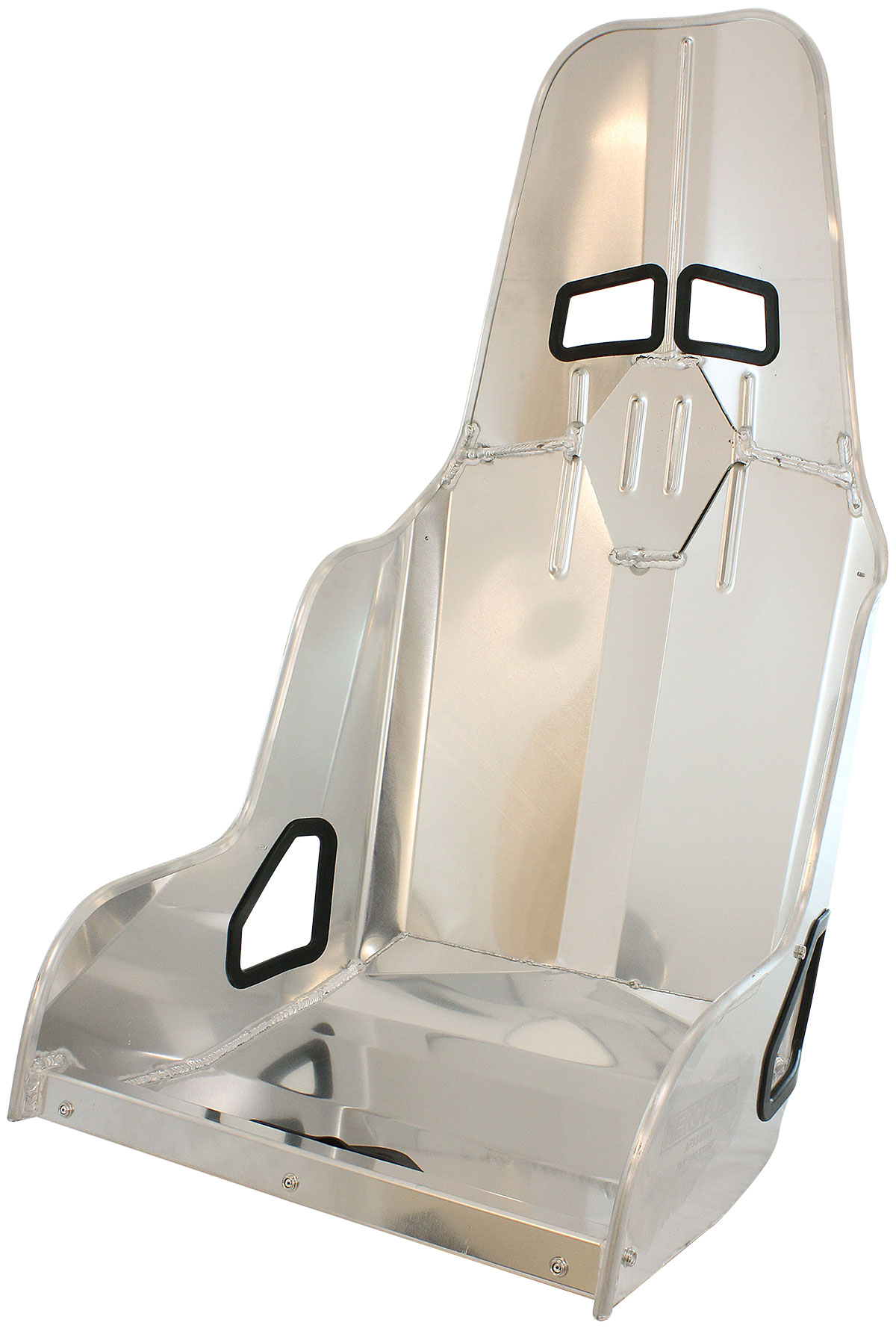 AEROFLOW PRO STREET ALUMINIUM RACE SEAT18" HIP WIDTH BLACK FINISH
