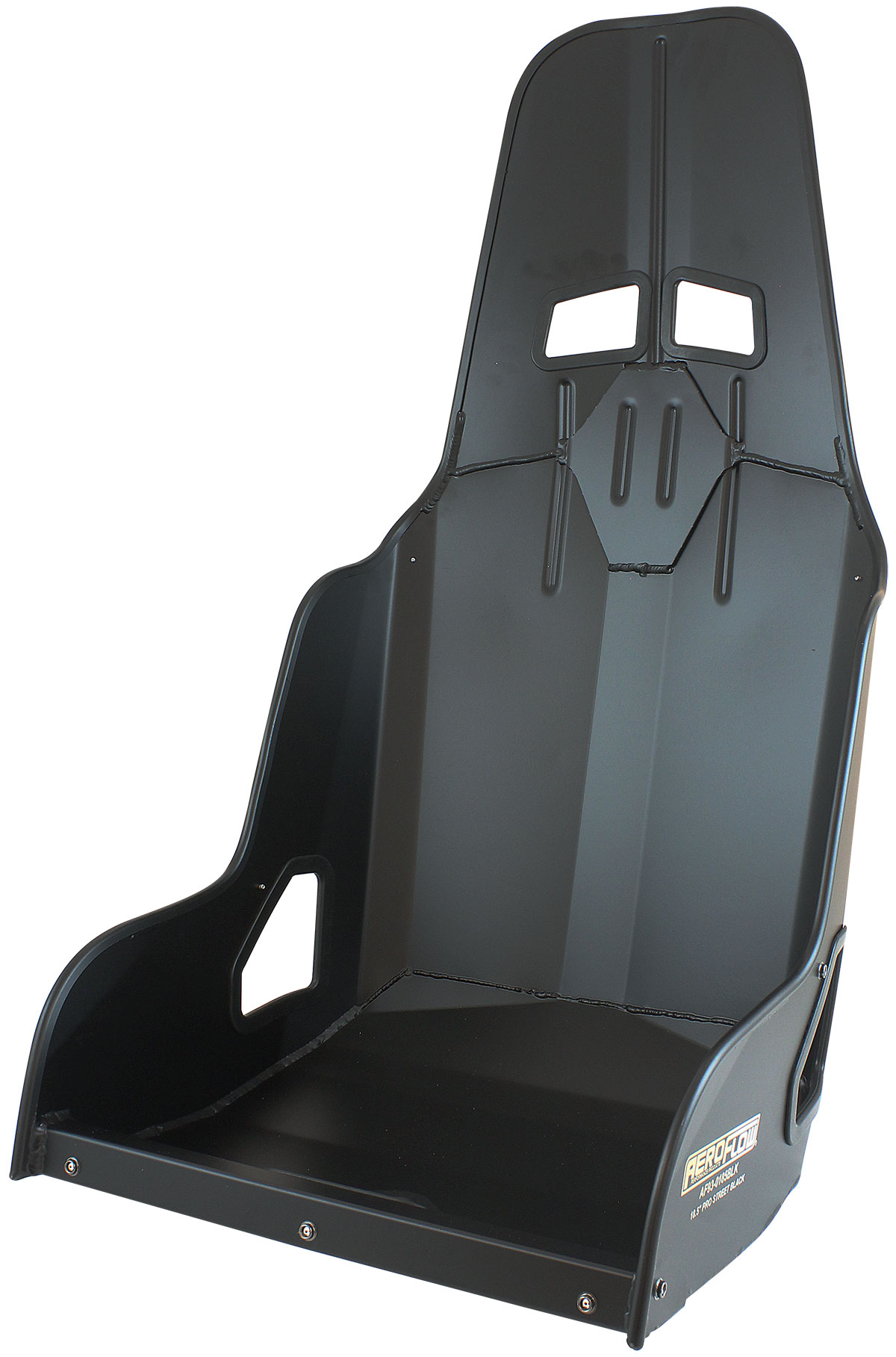 AEROFLOW PRO STREET ALUMINIUM RACE SEAT18.5" HIP WIDTH RAW FINISH
