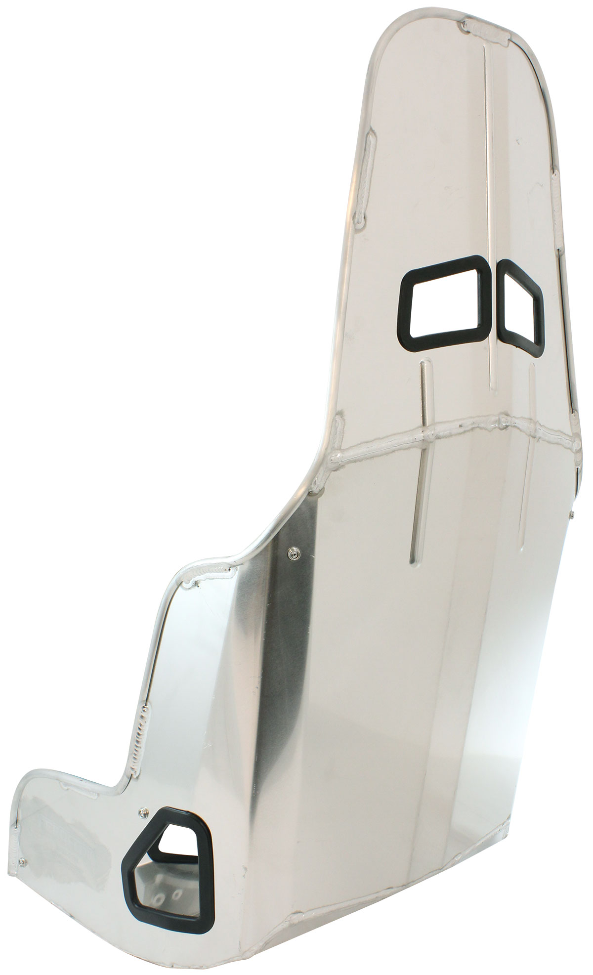 AEROFLOW PRO STREET ALUMINIUM RACE SEAT18" HIP WIDTH BLACK FINISH - Image 2