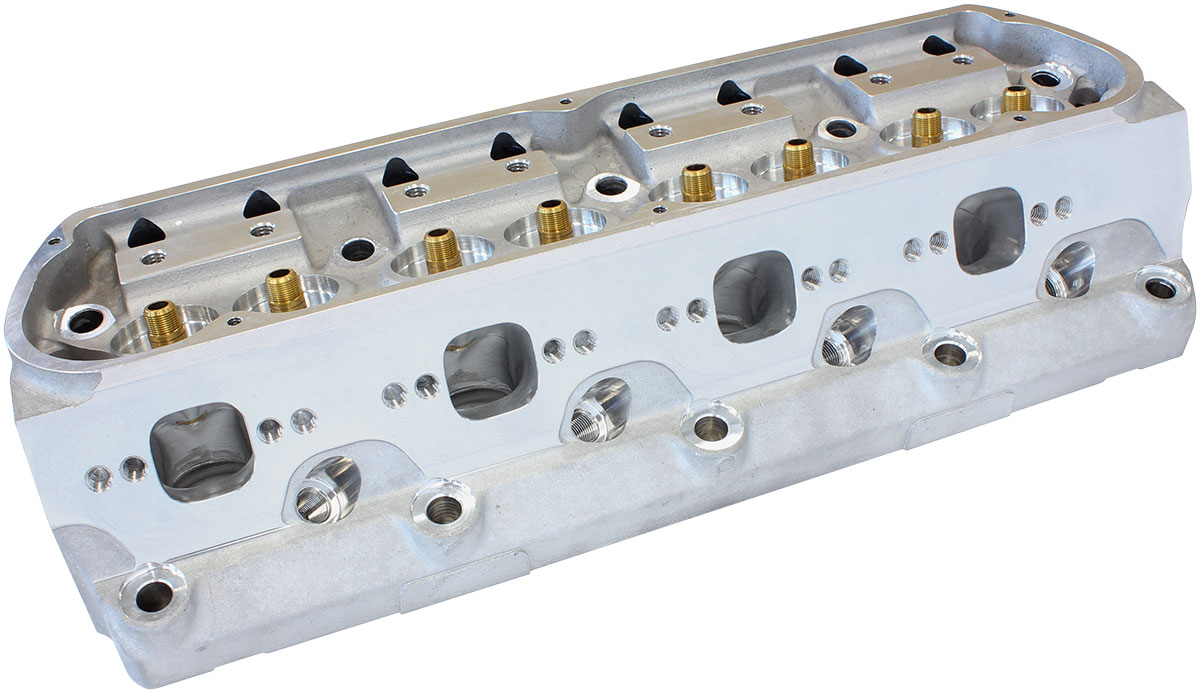 AEROFLOW SBF 185cc ALUMINIUM HEADS BARE58cc CHAMBERS, 2.02"/1.60"