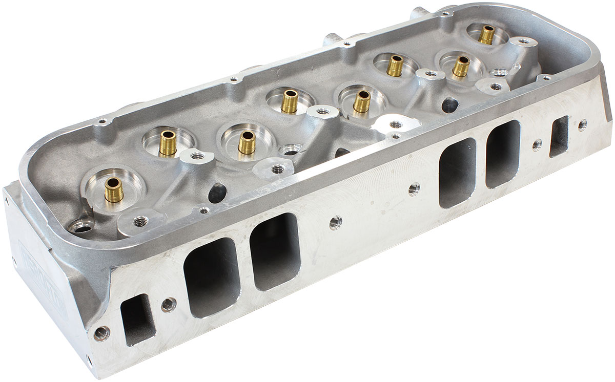 AEROFLOW GM LS 276cc CNC ALUMIN HEADS BARE 70cc, 2.165"/1.60" 6 BOLT
