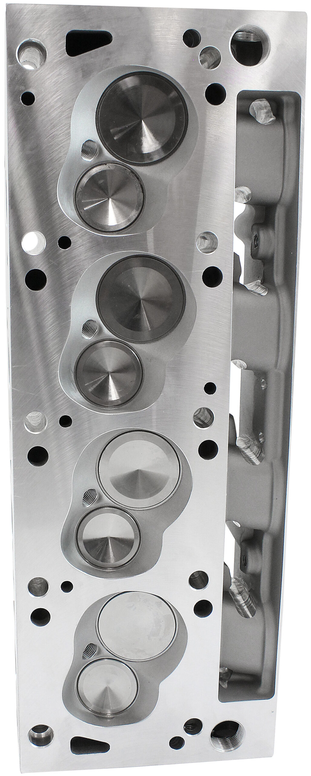 AEROFLOW SBC 350 400 *PAIR* ASSEMB. S/P ALLOY CYLINDER HEADS 200cc - Image 4