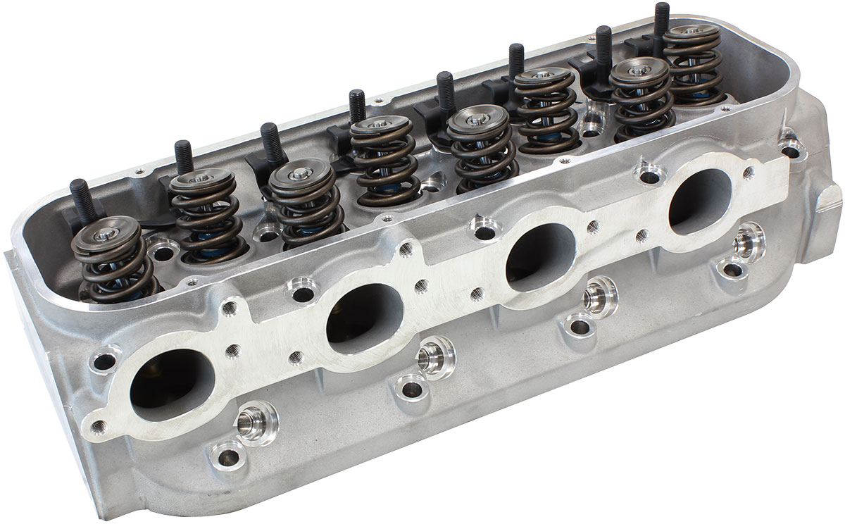 AEROFLOW BBC 396 427 454 *PAIR* ASSEMB ALLOY CYLINDER HEAD OVAL 290cc