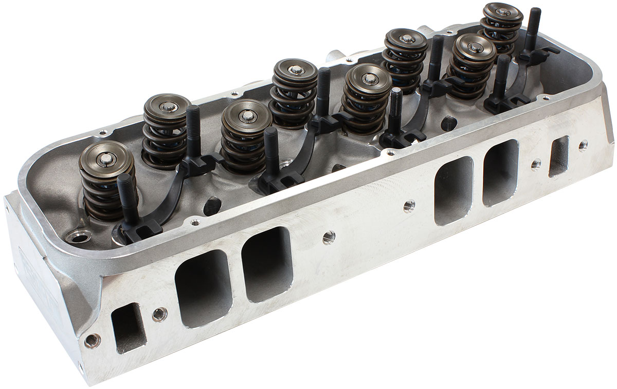 AEROFLOW BBC 396 427 454 *PAIR* ASSEMB ALLOY CYLINDER HEAD OVAL 290cc - Image 2