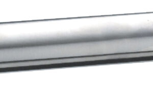 Aeroflow AF9501-4000 4-inch 304 stainless steel straight exhaust tube 1 metre length showing clean raw metal finish for custom fabrication