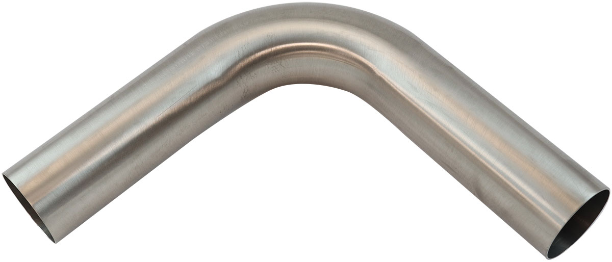 AEROFLOW 304 S/S BEND 90 DEG 2" O.D 1.5MM (.059") 150mm / 6" LEG