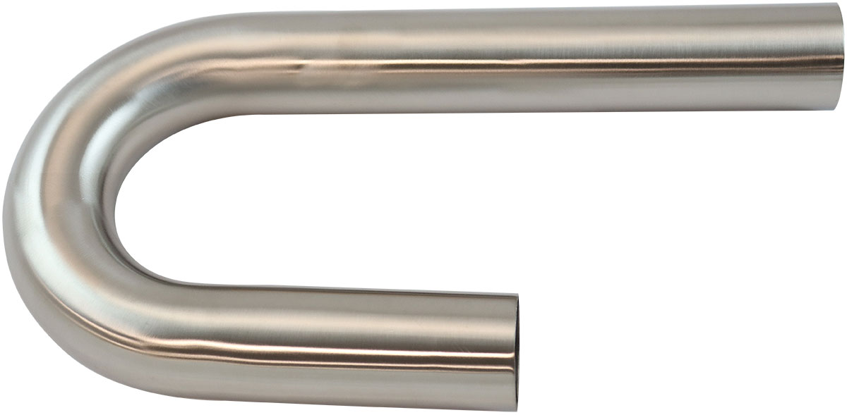 AEROFLOW 304 S/S J BEND 180 DEG 2-1/2" O.D 6"/12" LEG