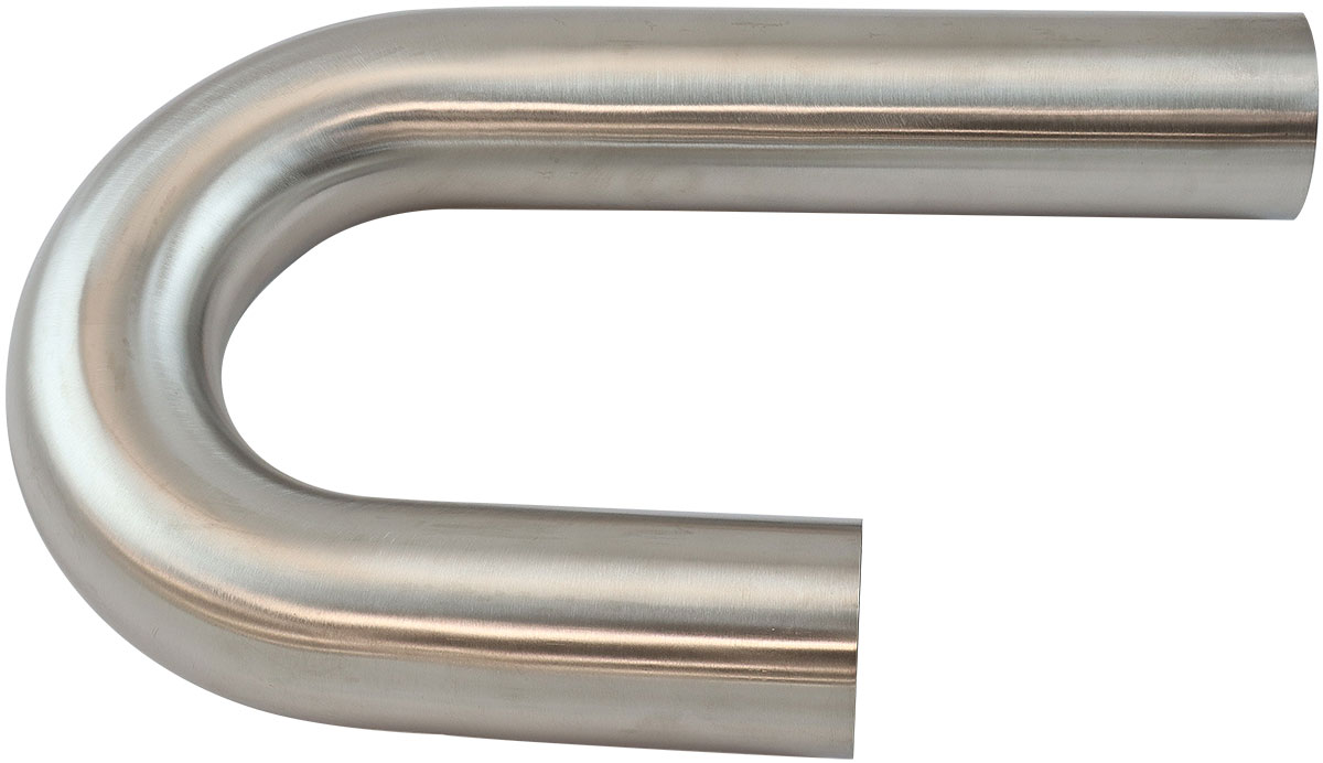AEROFLOW 304 S/S J BEND 180 DEG 3-1/2" O.D 6"/12" LEG