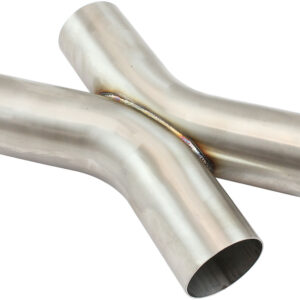 Aeroflow Performance AF9508-2500 2-1/2 inch 304 stainless steel 45 degree exhaust X-pipe crossover fabricator pipe