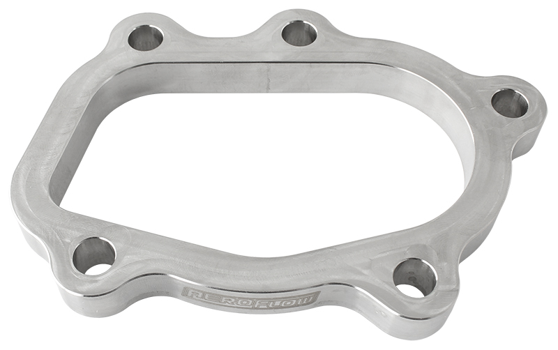 AEROFLOW GT42 GT45 GT51 T6 S/S TURBINE INLET FLANGE TWIN ENTRY TURBO