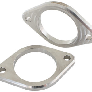 AEROFLOW 2 Bolt stainless flange 2.5" I.D 9.52mm / 3/8" thick *PAIR*