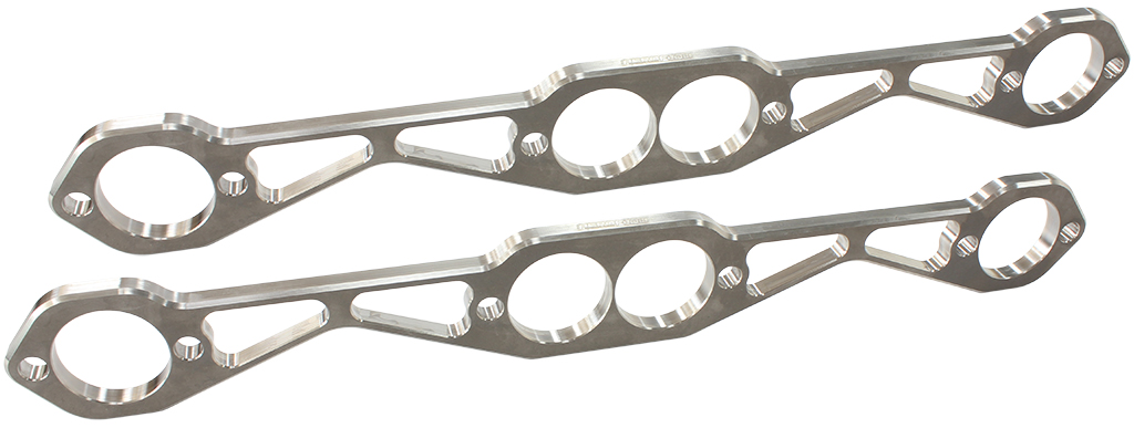 AEROFLOW 3 Bolt stainless flange 4" I.D 101.6mm / 3/8" thick *PAIR