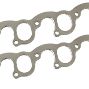 AEROFLOW LS Chev header flanges 1-3/4" Round port 1.75" PORT PAIR