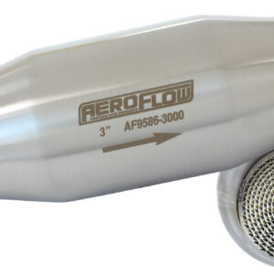 AEROFLOW 50 CELL PER INCH METALLIC CATALYTIC CONVERTOR 2-1/2" O.D