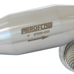 AEROFLOW 50 CELL PER INCH METALLIC CATALYTIC CONVERTOR 3-1/2" O.D