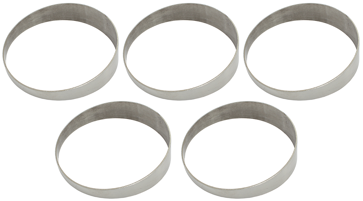 AEROFLOW 304SS PIE CUTS 5pc MAKES 45degBEND 1D TIGHT RADIUS 3.5" O.D