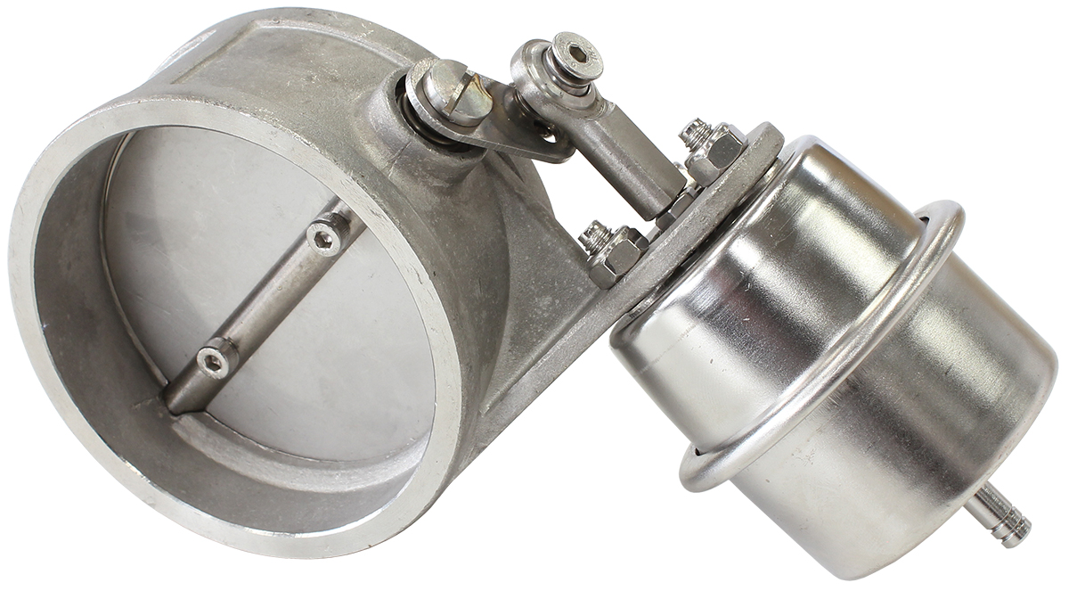 AEROFLOW 3" EXHAUST CONTROL VALVE MANUAL CUTOUT QTP AES BOOST
