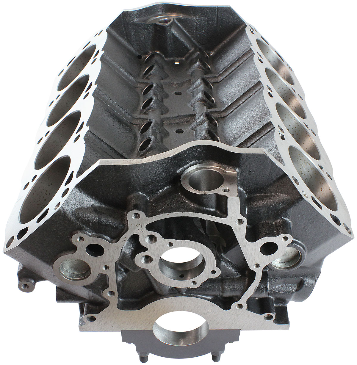 AEROFLOW BBC BARE ENGINE BLOCK 4.244" BORE 9.81 DECK MAIN BEAR 2.93" - Image 2