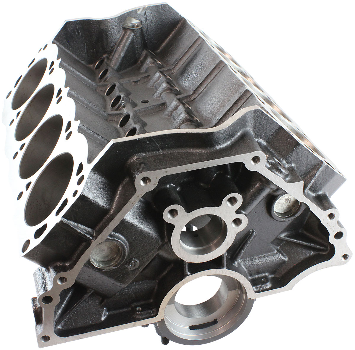 AEROFLOW BBC BARE ENGINE BLOCK 4.244" BORE 9.81 DECK MAIN BEAR 2.93" - Image 4