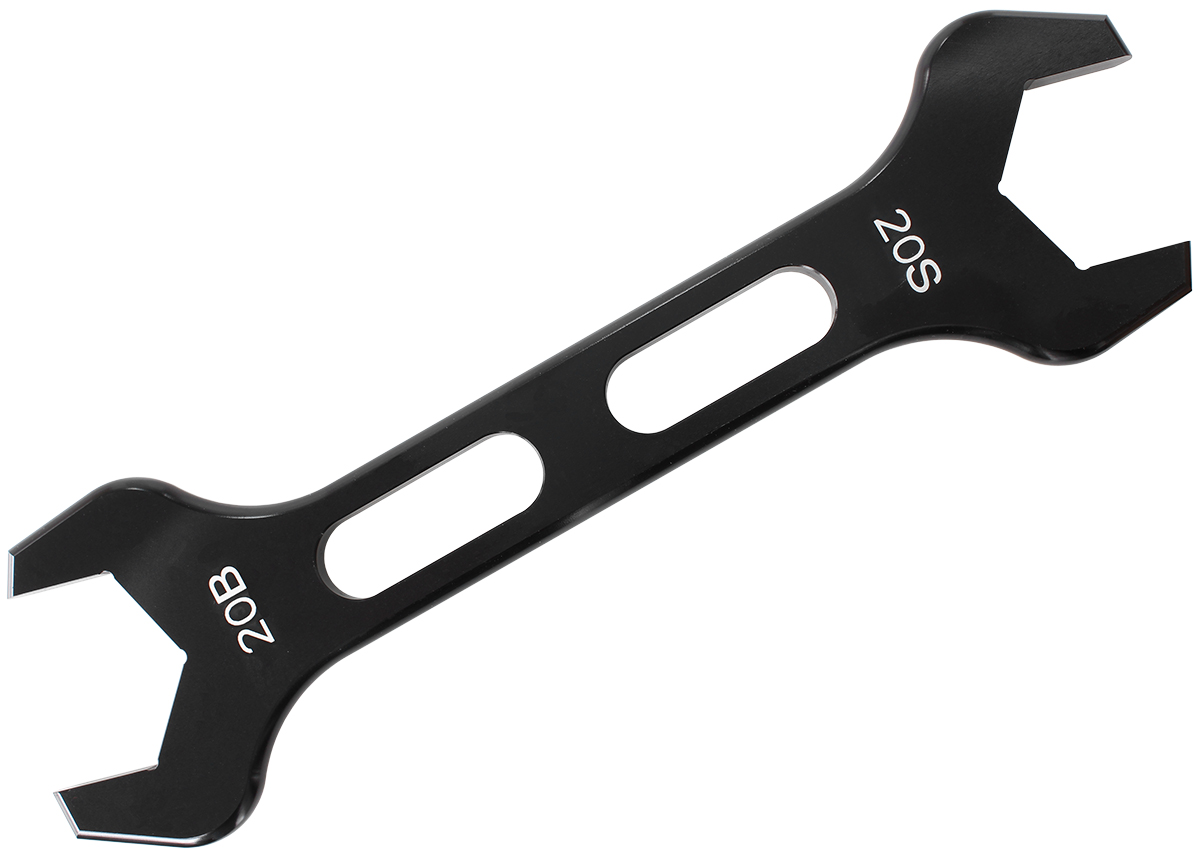 AEROFLOW DOUBLE ENDED PRO SPANNER SINGLBLACK SPANNER -16AN TO -20AN